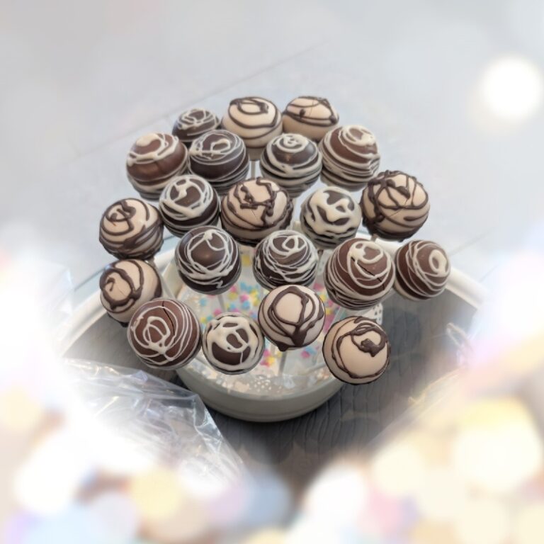 Handmade cake pops