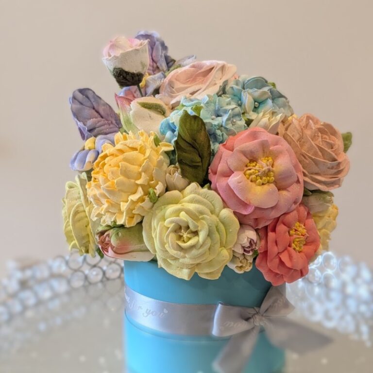Assorted Marshmallow Flowers Box